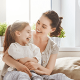Moment de partage mère et fille